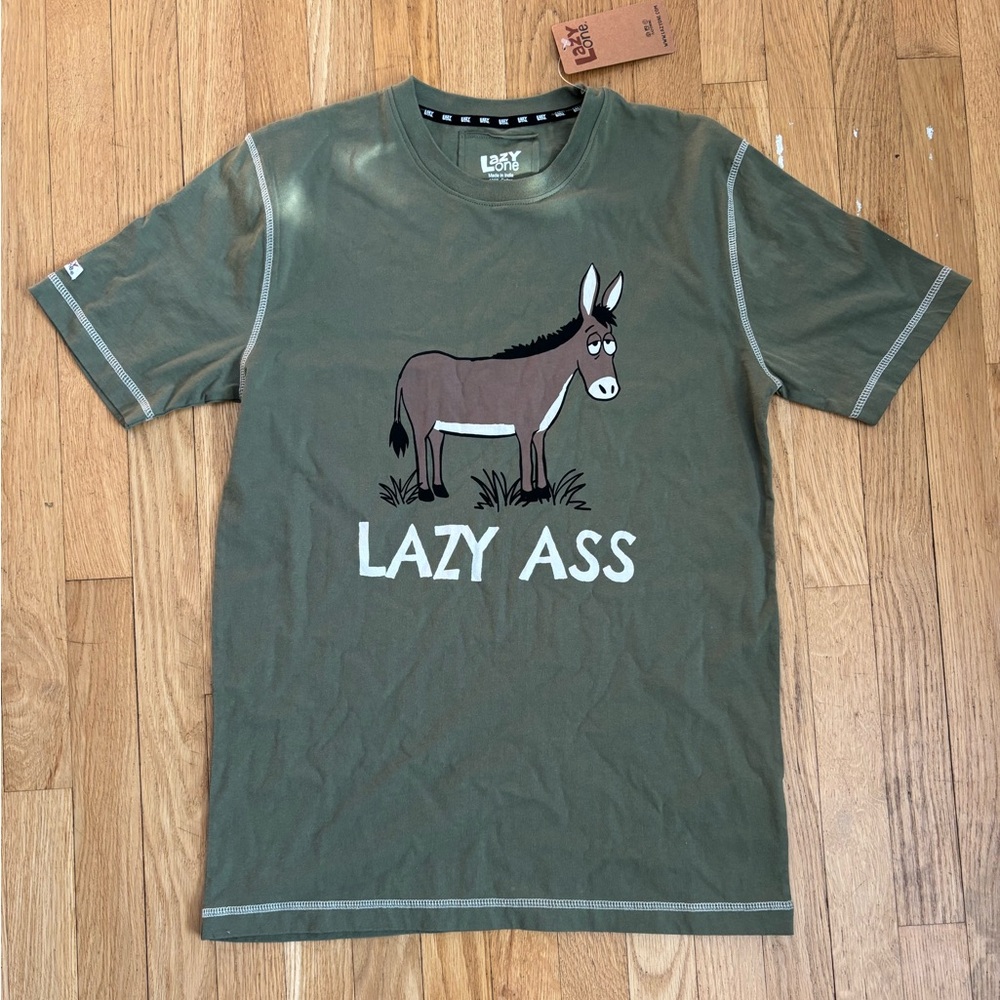 Lazy Ass Oversized Pajama Tee